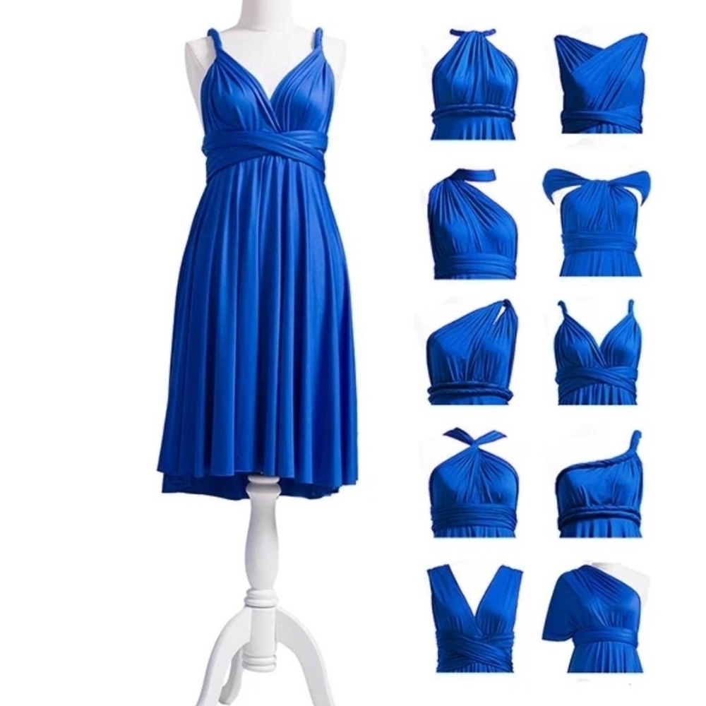 Convertible Blue Dress